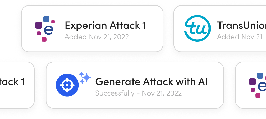 Dispute Beast showing 3 Credit Bureaus