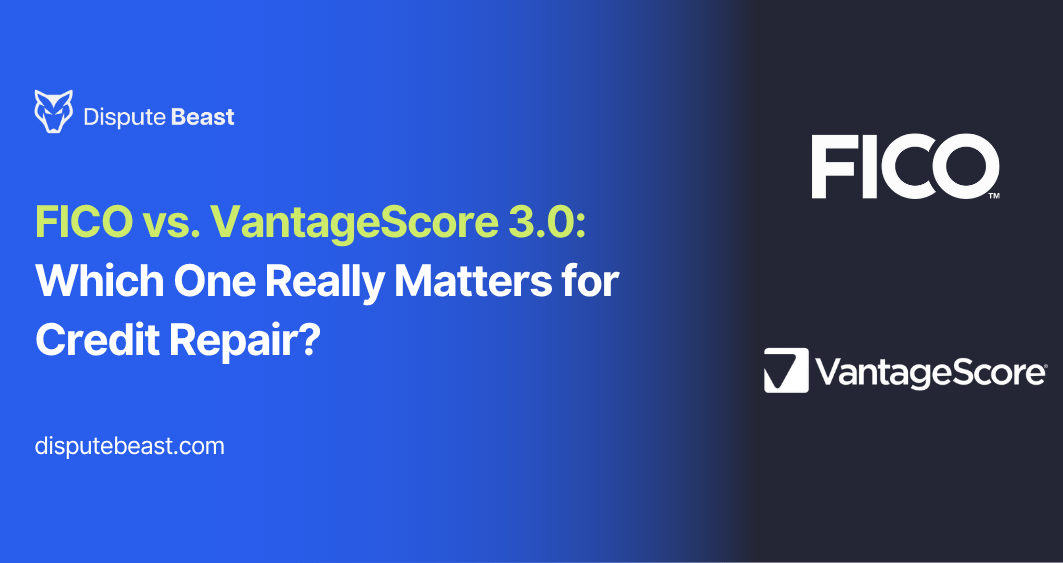 FICO vs. VantageScore 3.0: Which One Really Matters for Credit Repair?