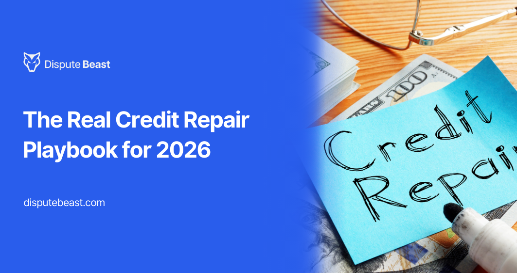 The Real Credit Repair Playbook for 2026: Proven Steps to Boost Your Score Smarter